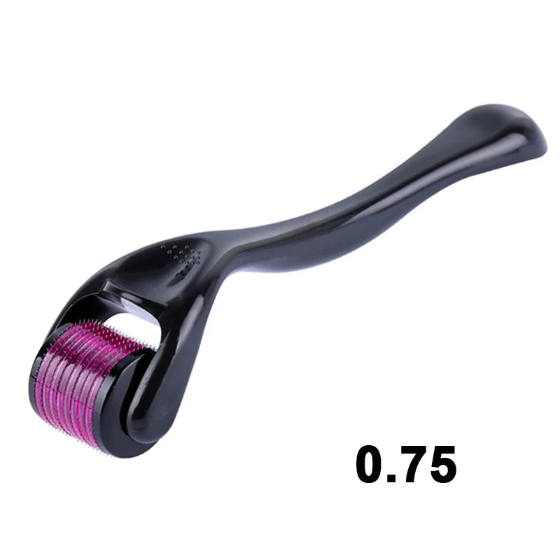 Microneedling Facial y Capilar – Derma Roller 540 para Barba, Cabello y Piel