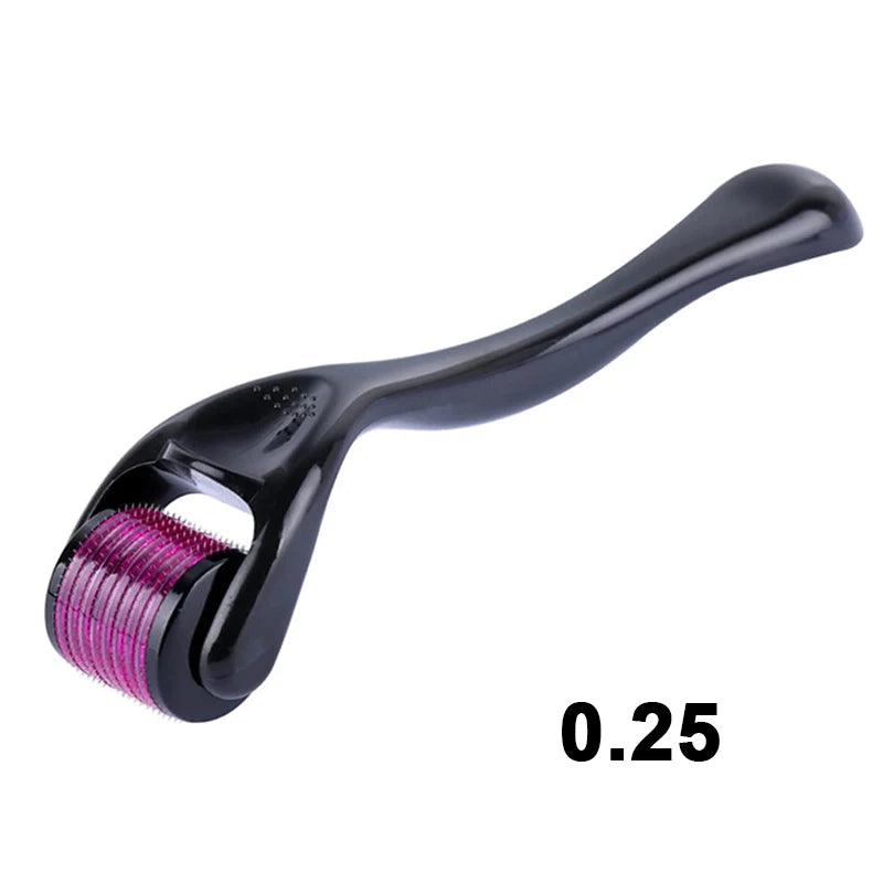 Microneedling Facial y Capilar – Derma Roller 540 para Barba, Cabello y Piel