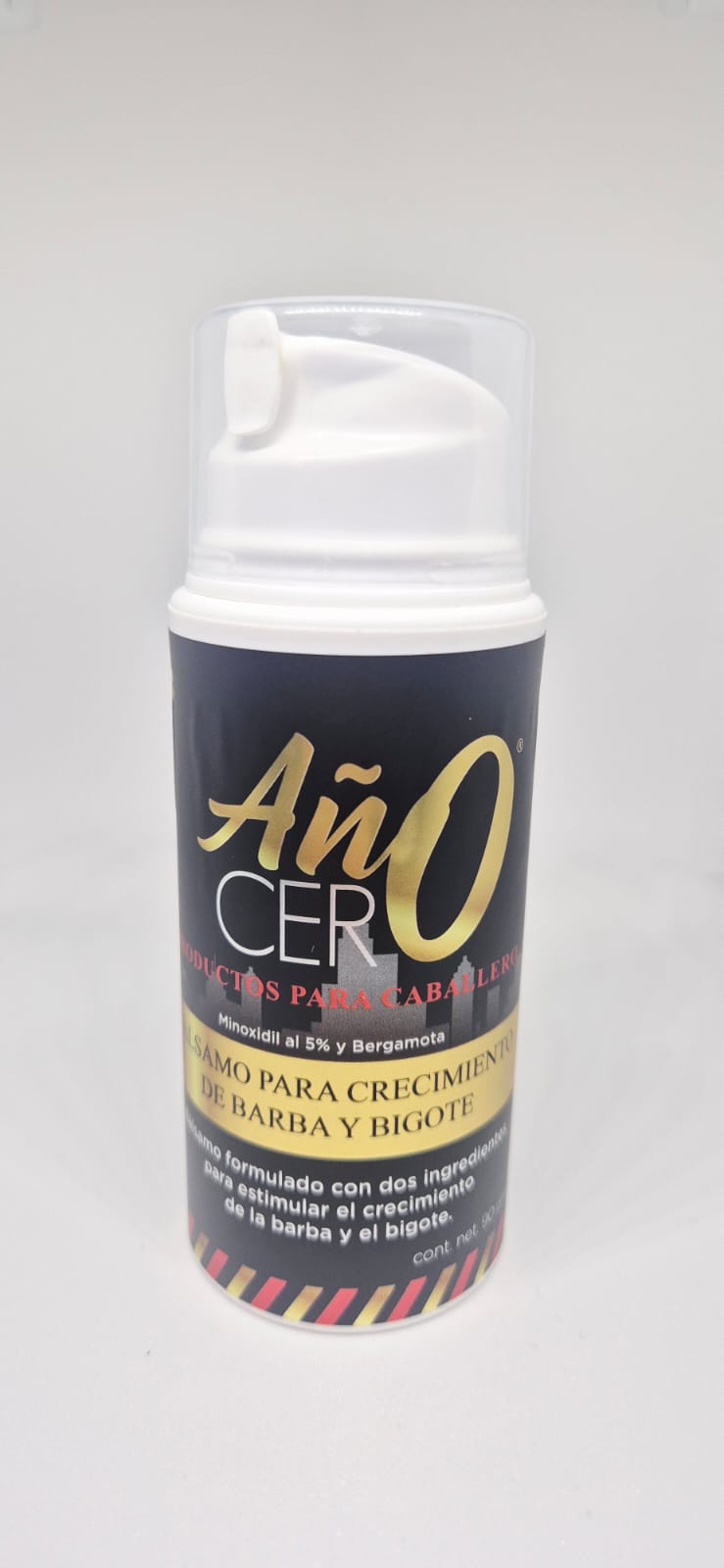 Bálsamo para Crecimiento de Barba | Minoxidil 5% Efectivo