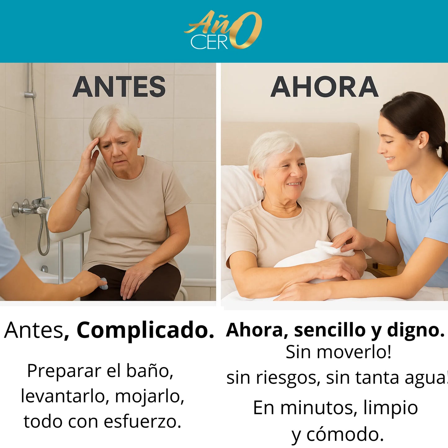 En Seco Te Bañas – Paños jabonosos para higiene fácil con poca agua (10 piezas)