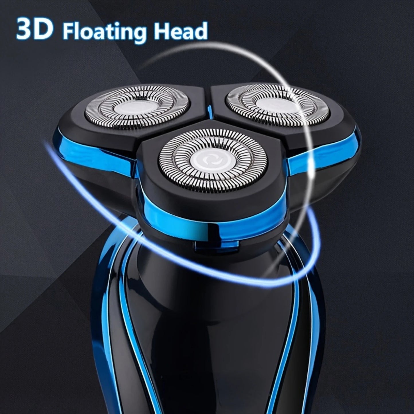 Todo en Uno: Afeitadora 3D Flotante 4 en 1 – Precisión, Comodidad y Estilo