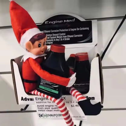 Christmas Elf on the Shelf Behaving Badly Plush Toy