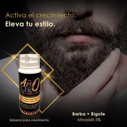 Haz que tu barba hable por ti – Bálsamo con Minoxidil y Bergamota 90 gr